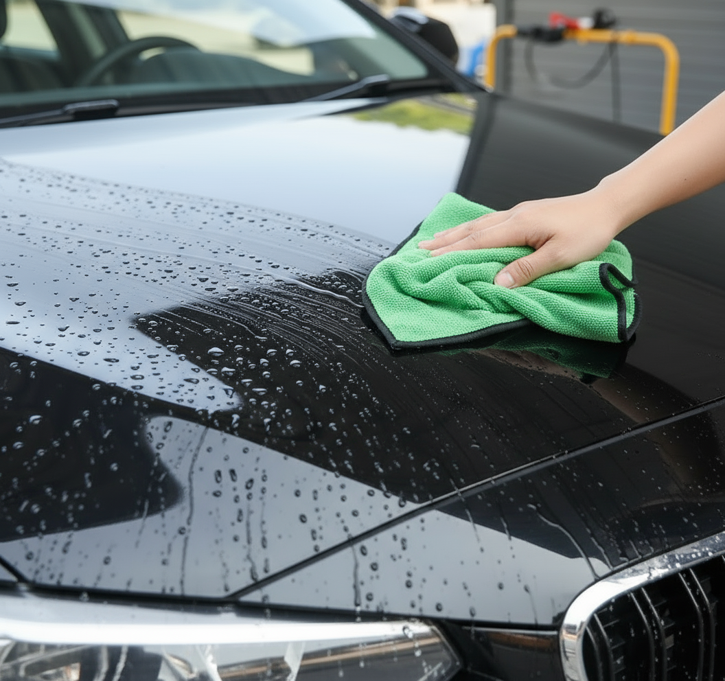 500 GSM Premium Microfiber Cloth (40x40 cm) – Soft Pack of 3