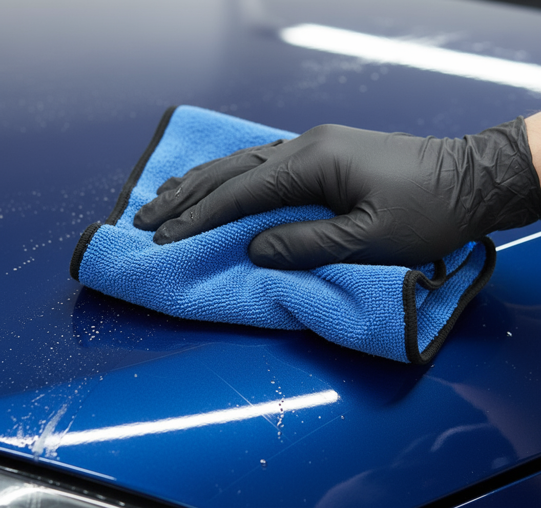 500 GSM Premium Microfiber Cloth (40x40 cm) – Soft Pack of 3